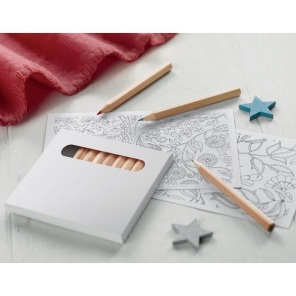 PAINT&RELAX - Mal-Set mit Buntstiften