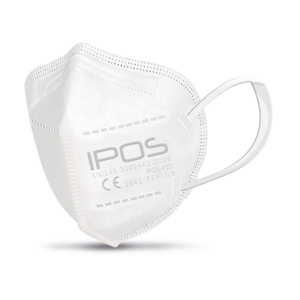 FFP2 Feinstaubfiltermaske Premium Modell: IPOS-Weiß