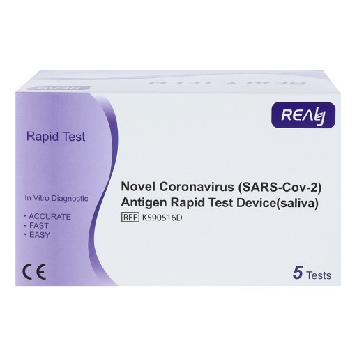 Realy Tech Novel Coronavirus Profi Spucktest (SARS-Cov-2) Antigen Rapid Test