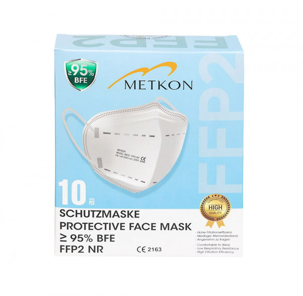 FFP2 Feinstaubfiltermaske Premium Modell: Metkon