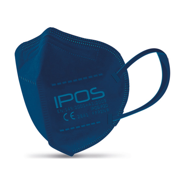 FFP2 Feinstaubfiltermaske Premium Modell: IPOS-Blau