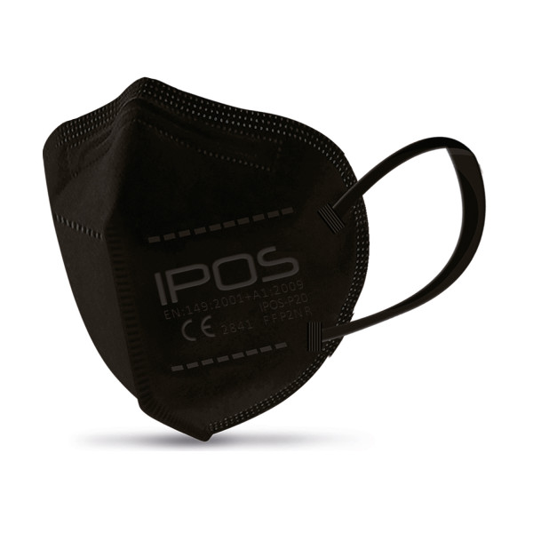 FFP2 Feinstaubfiltermaske Premium Modell: IPOS-Schwarz