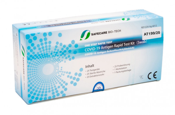 Safecare Bio-Tech COVID-19 PROFI Antigen Rapid Test Kit Schnelltest